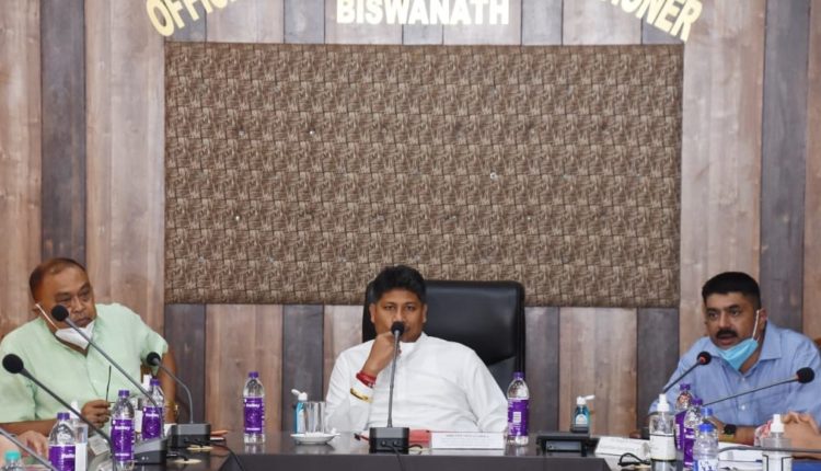 Assam Minister Pijush Hazarika Reviews The Covid Situation In Biswanath