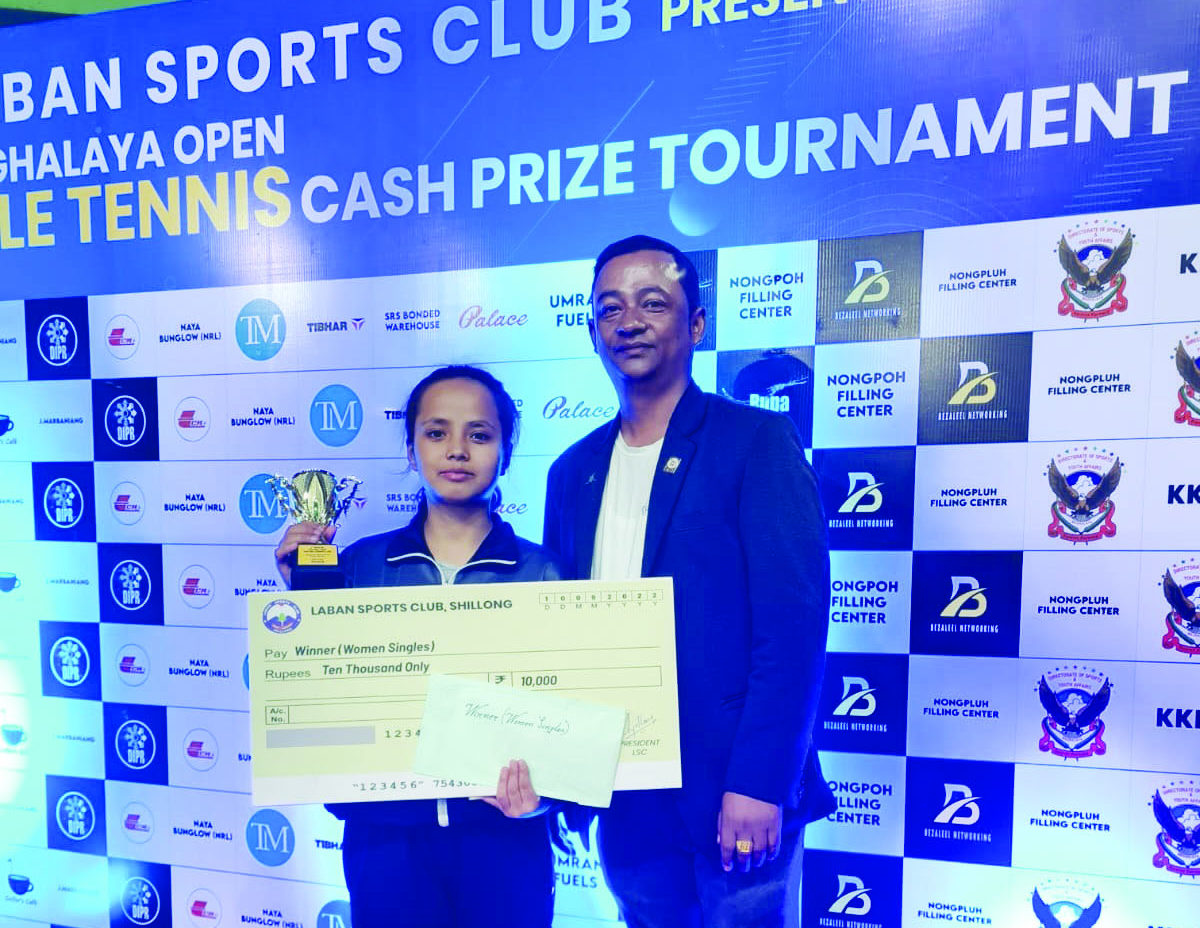 1st Meghalaya Open Table Tennis Cash Prize Tournament The Shillong Times