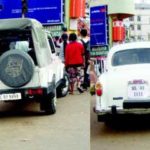 Govt. Vehicles Breaking Parking Rules Shillong