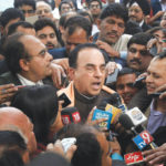 Subramanian Swamy at Patiala House Court