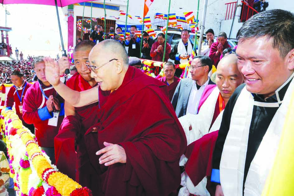 dalai lama visit tawang