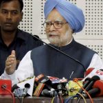 Former PM Manmohan Singh in Ahmedabad