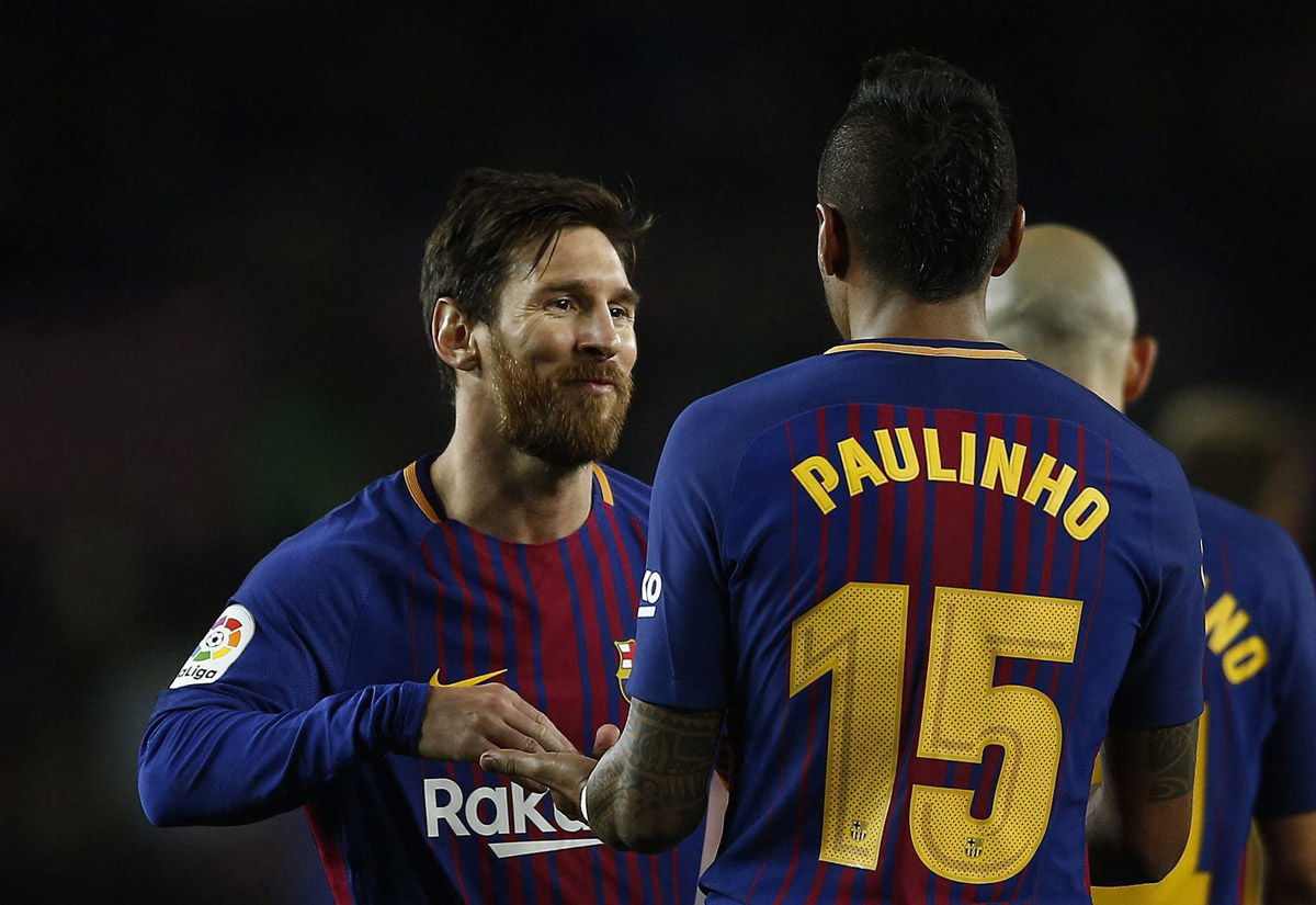 Paulinho, Lionel Messi - The Shillong Times