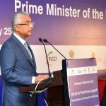 Mauritian PM at Business meeting