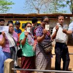 Conrad Tura polling station on April 11