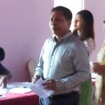 mukul in polling station on april 11 2019