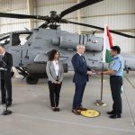 Apache helicopter handover