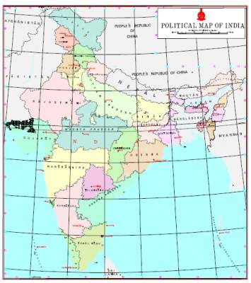 Use new political map of India: Govt to TV channels - The Shillong Times