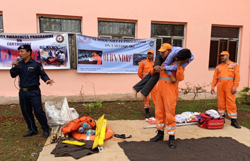 disaster-preparedness-drill-held-for-youth-at-icfai-university-the