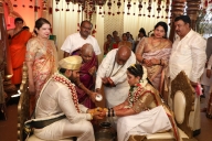 Former Karnataka CM’s son weds at amid lockdown