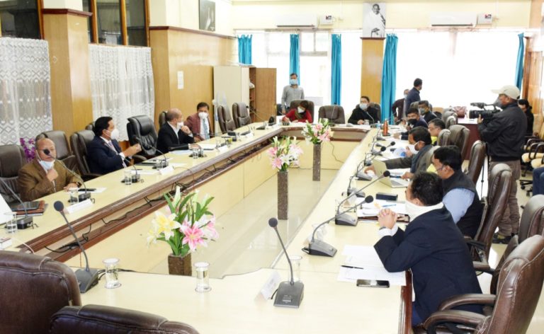 Meghalaya Speaker convenes meeting on COVID-19 situation Meghalaya Speaker convenes meeting on COVID-19 situation