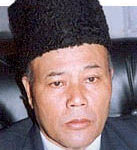 Ex-CM, Meghalaya Dr. FA Khonglam.    (Photo by Sanjib Bhattacharjee).