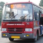 JNNURM Bus in Shillong.(Photo by Sanjib Bhattacharjee)