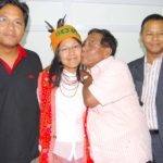 PA Sangma & family