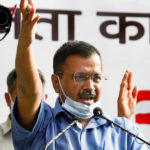 Delhi CM  protest at Jantar Mantar