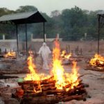 Cremation of COVID victims