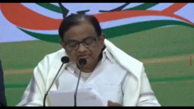 Ship in 2021 with 130 cr on board sinking: Chidambaram ...