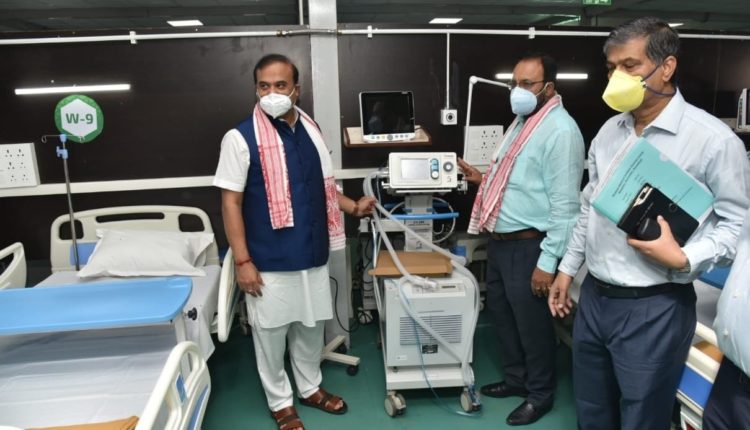 300-bed COVID hospital in Guwahati made ready in less than a month ...