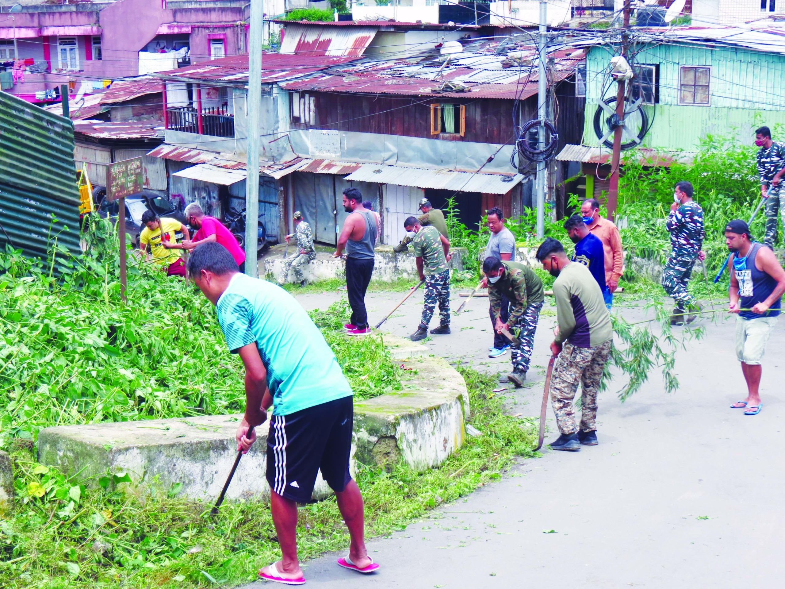 Personnel Of 67th Battalion Central Police Reserve Force During A