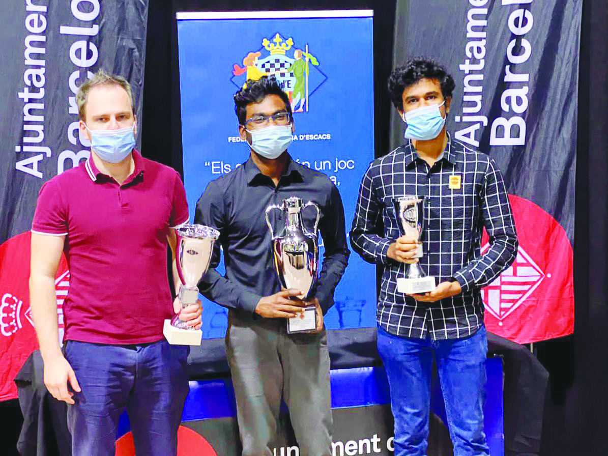 Indian Grandmaster SP Sethuraman Wins Barcelona Open Chess Tournament