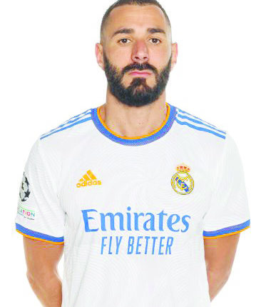 Benzema named UCL Player of the Season - The Shillong Times