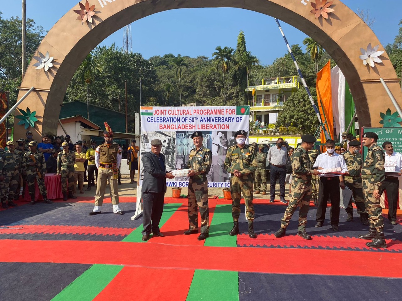 BSF Celebrates 50th Year Of Independence Of Bangladesh - The Shillong Times