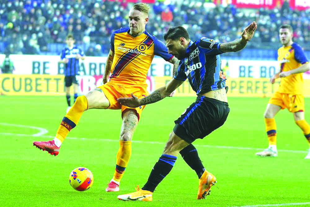 Abraham’s Brace Sees Roma Secure 4-1 Win At Atalanta - The Shillong Times