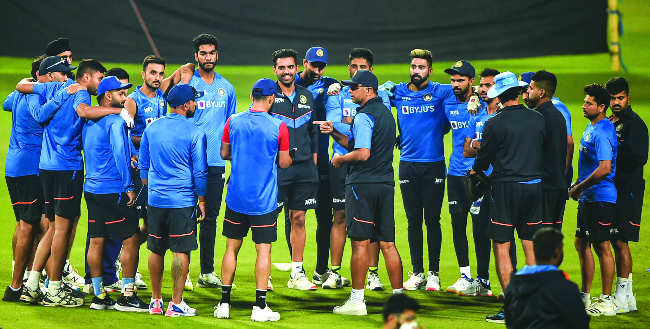 Team India begin training in preparation for WI T20Is - The Shillong Times