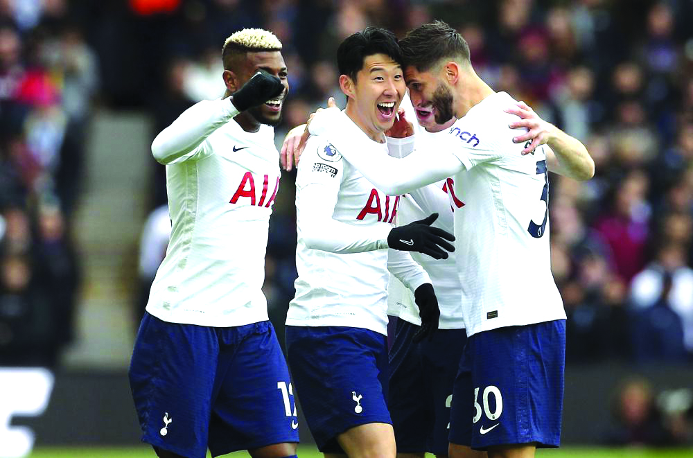 Son Scores Hat-trick As Spurs Thrash Villa 4-0 - The Shillong Times