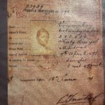 A female immigrant’s identity details