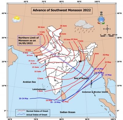 Conditions favour further advance of southwest monsoon: IMD - The ...