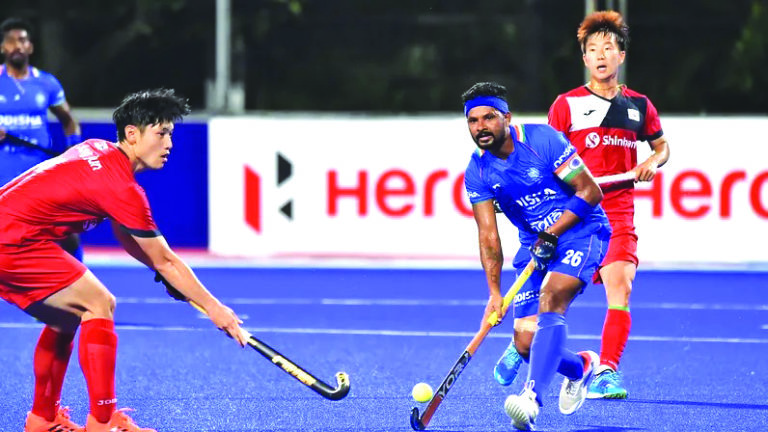 Harmanpreet’s hat-trick guides India to 5-4 win over Argentina