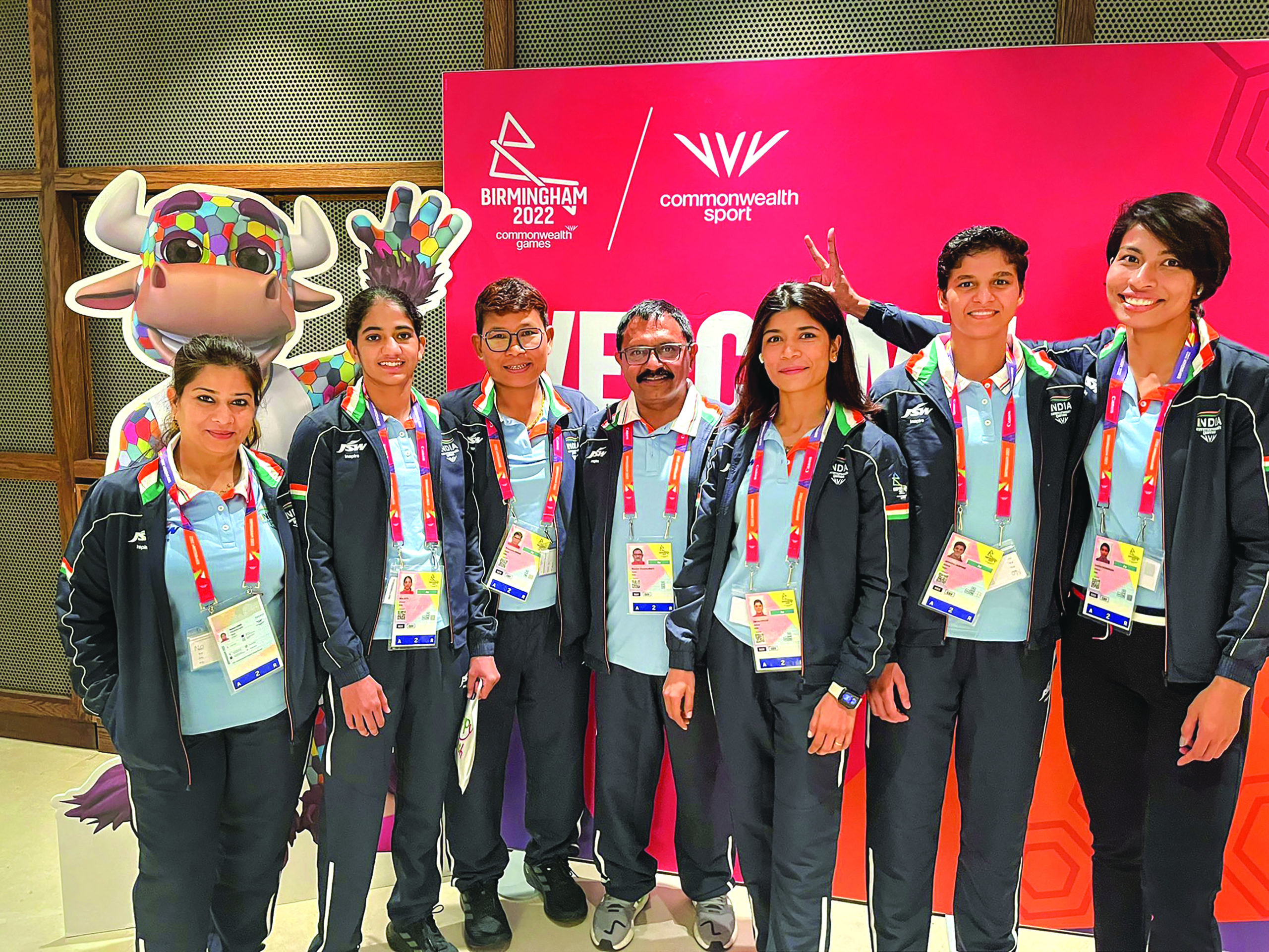 Indian boxing team for CWG in Birmingham - The Shillong Times