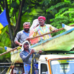 Fishermen community protest