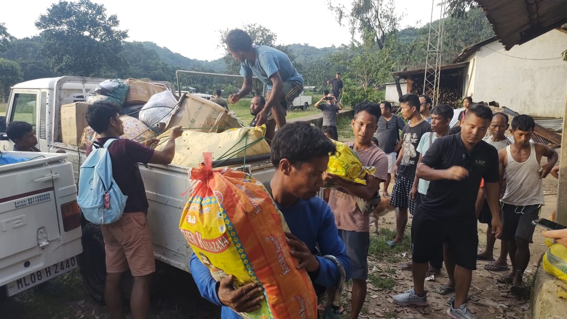 Relief continues to pour in for GH flood victims - The Shillong Times