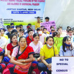 Chakma tribals protest in Delhi