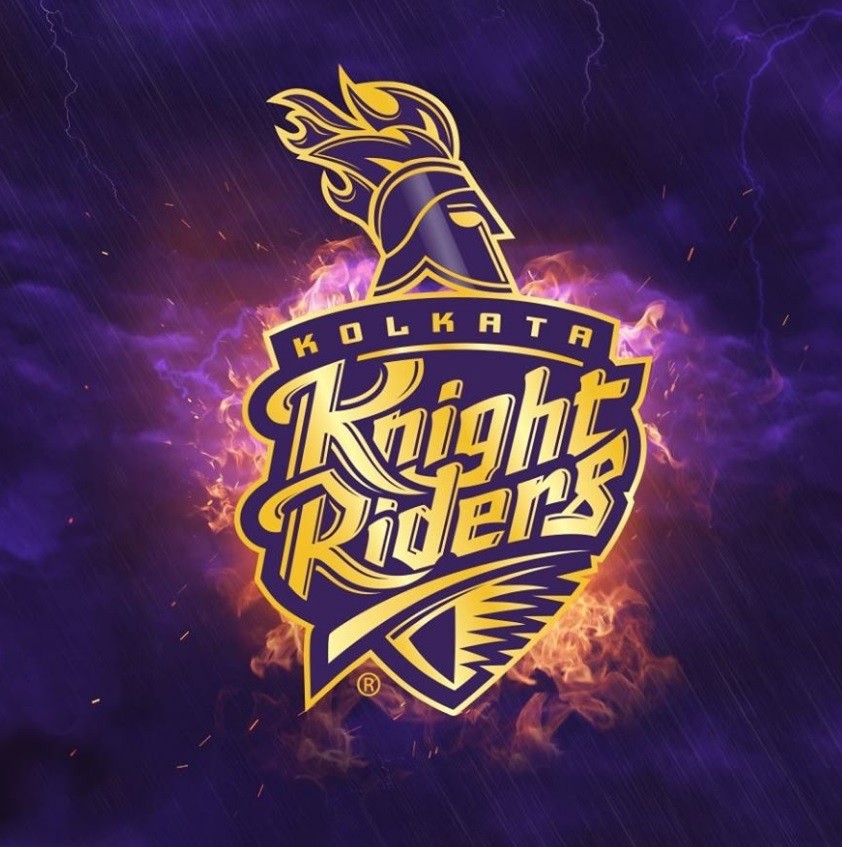 How to draw Kolkata Knight Riders Logo (KKR) - IPL T20(HAC) - YouTube