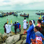 Protest against Adani port project at Vizhinjam