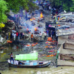 Cremation site submerged in Prayagraj