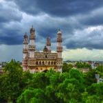 Monsoon clouds in Hyderabad