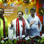 JP Nadda’s press conference in Agartala