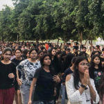 Protest in Chandigarh University