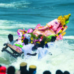 Idol of Lord Ganesha immersed in Chennai