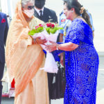 Sheikh Hasina in Delhi