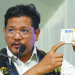 Conrad K Sangma in West Garo hills
