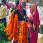 Diwali: Vendors at Ghazipur flower market