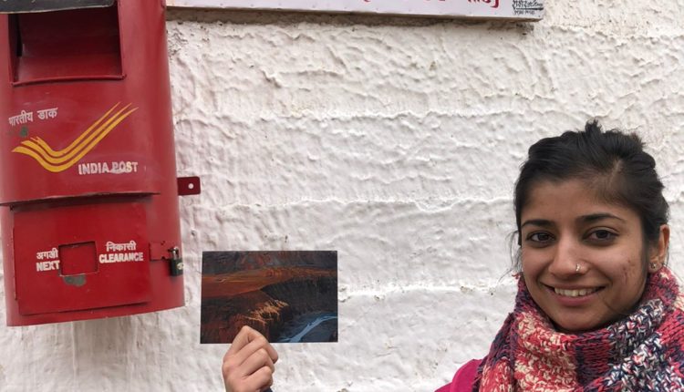 A Wandering Jane traveller at the world’s highest post office