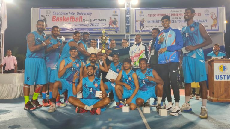 East Zone Inter University Basketball: VBSP tops, USTM 2nd , GU 4th