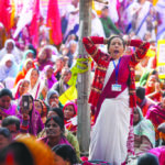 AICCTU workers protest in Delhi