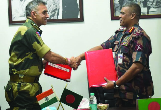 BSF-BGB meet talks transborder crimes - The Shillong Times